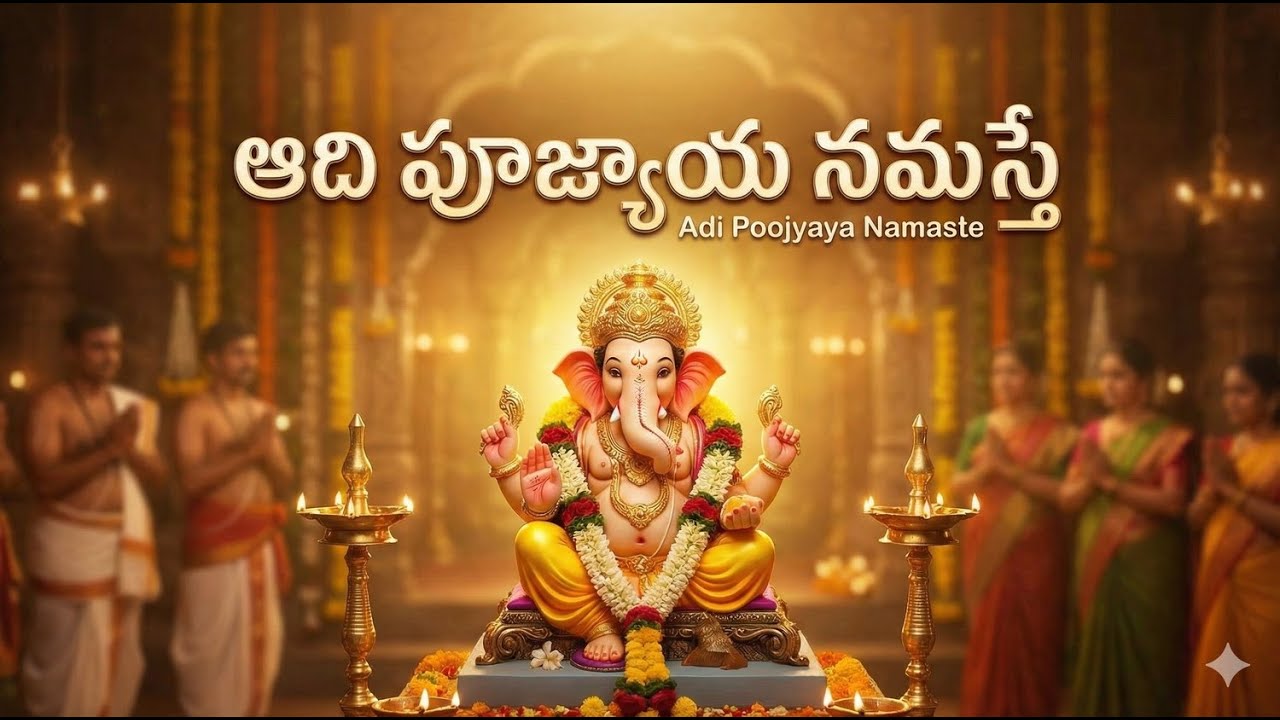 ఆది పూజ్యాయ నమస్తే