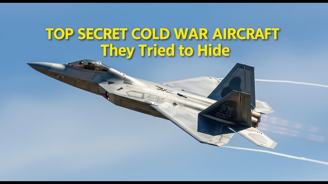 Hidden Stealth Planes of the Cold War: Secrets Finally Exposed