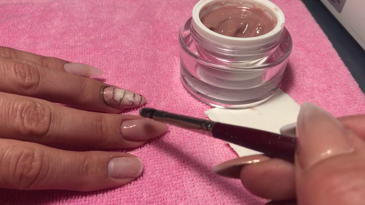 Elisavet Nails Athens. Εφαρμογή Cover Gel Laloo