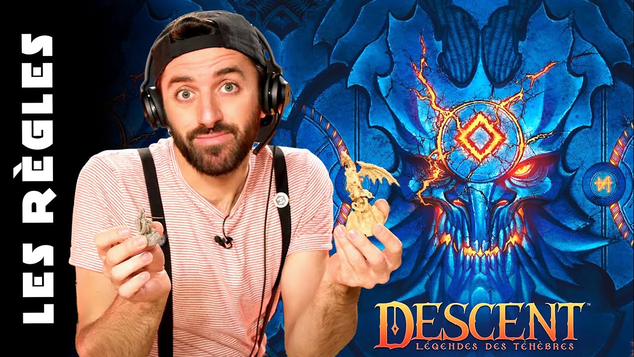 Seb descend - DESCENT, LEGENDES DES TENEBRES - Test'n Play - Les règles