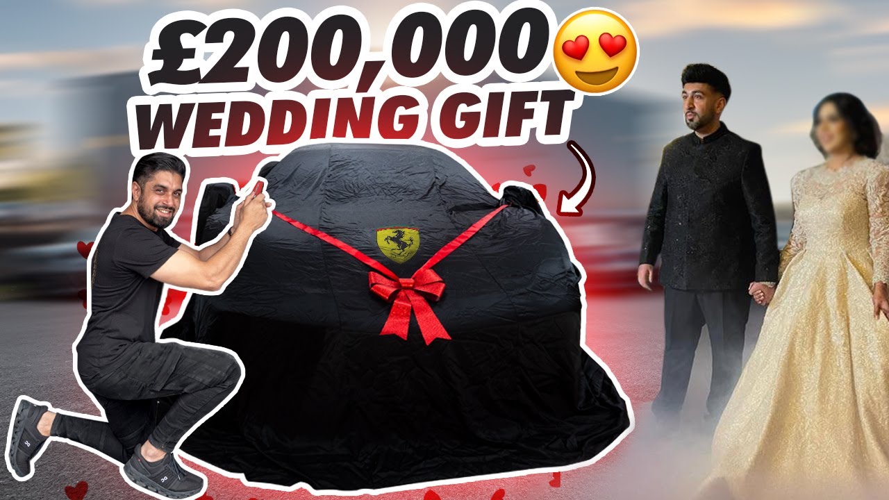 THE WORLD's MOST EXPENSIVE WEDDING GIFT 😍