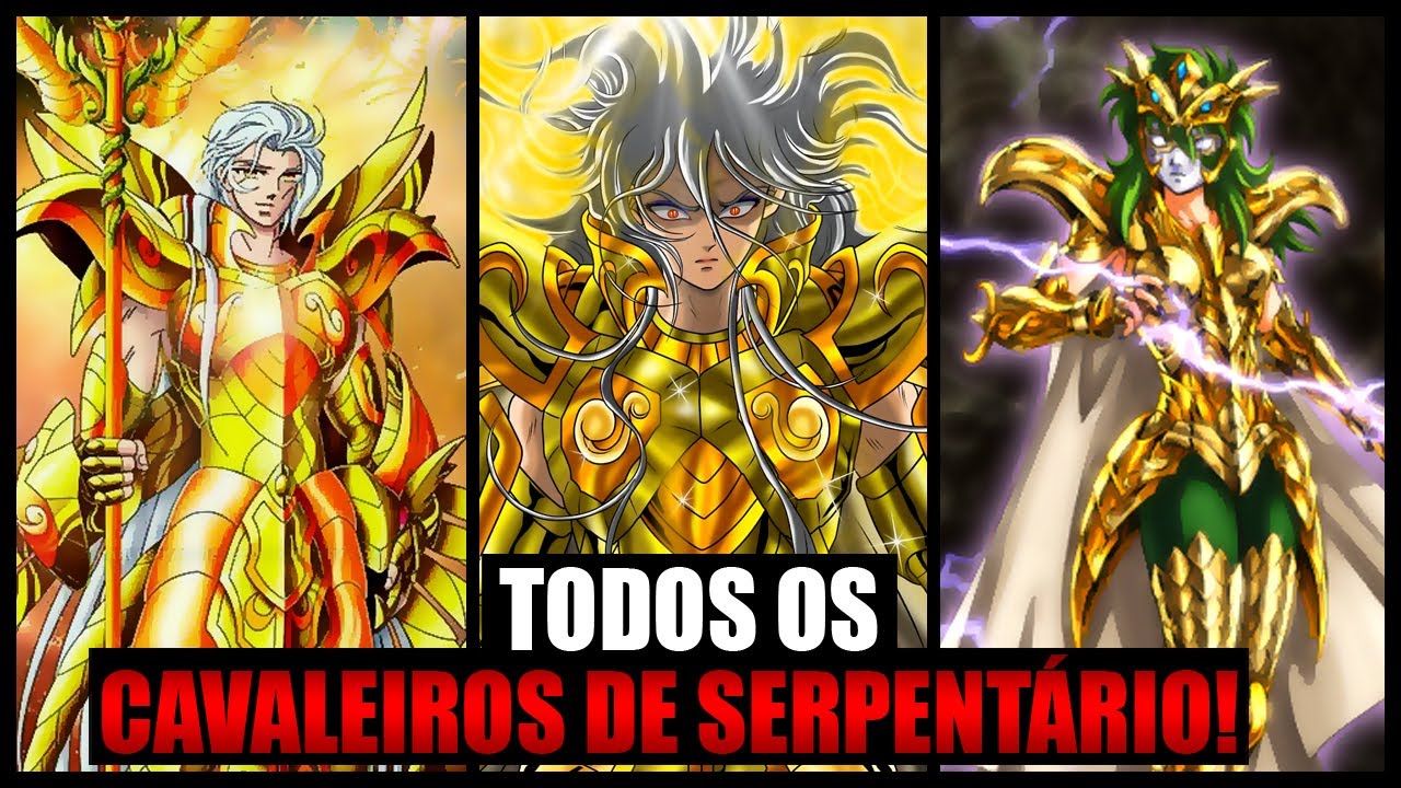 Todos os Cavaleiros de Serpentário / Ofiúco! Saint Seiya / Sempre Quis Saber