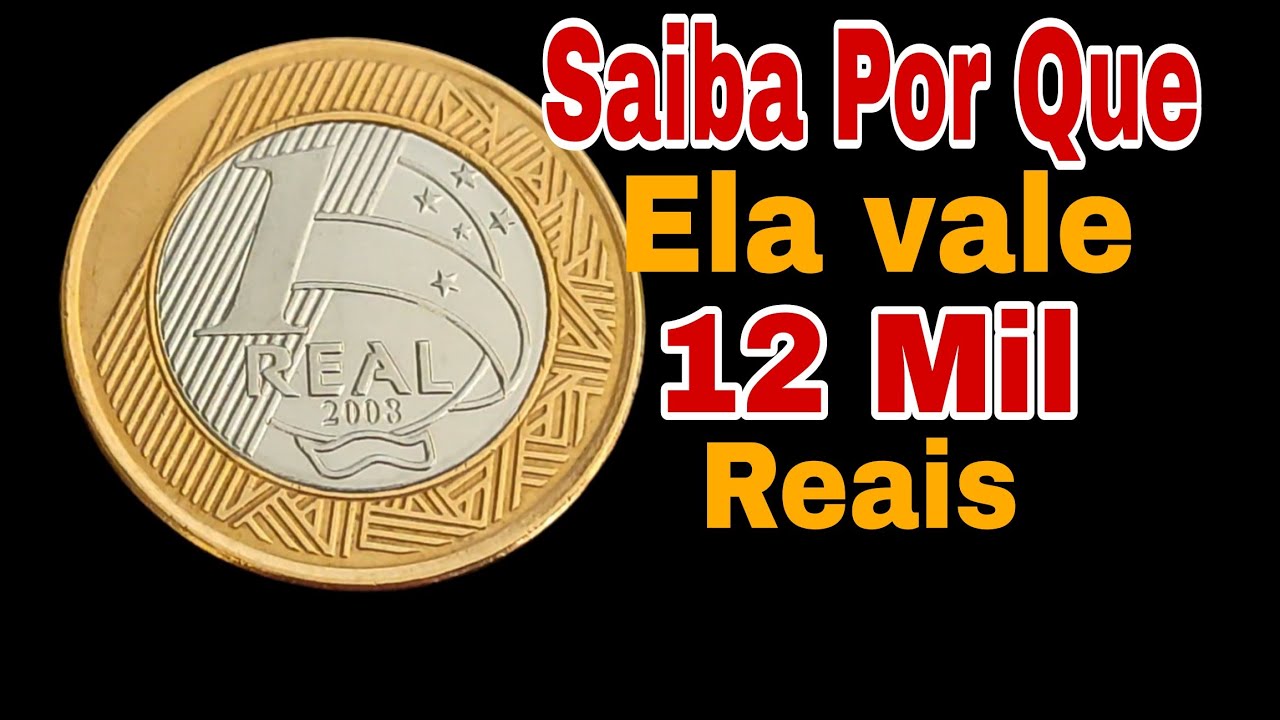 A Mais Rara e Cara Moeda de 1 Real Valendo 12.000.00 Veja Isso