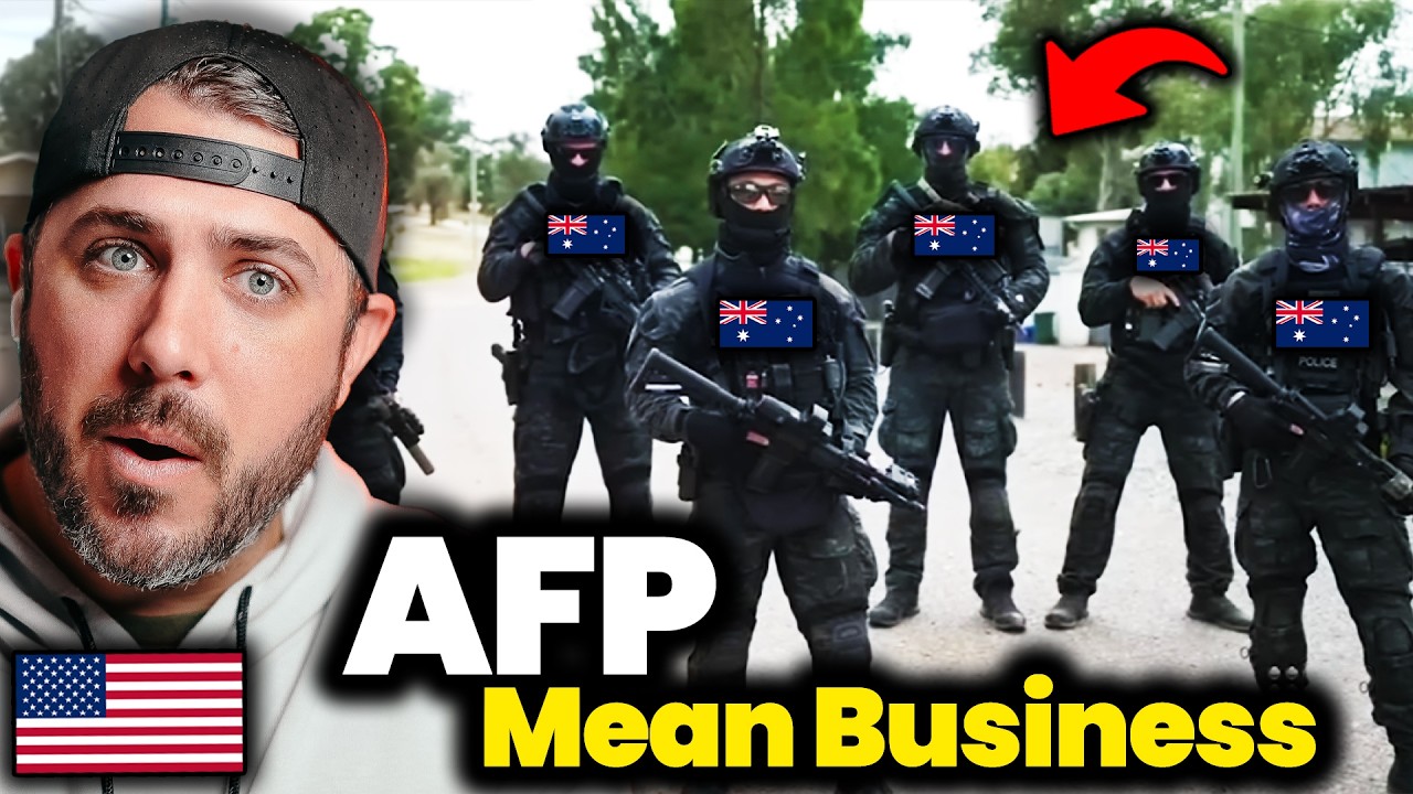 American Shocked at Australia's Federal Police Force