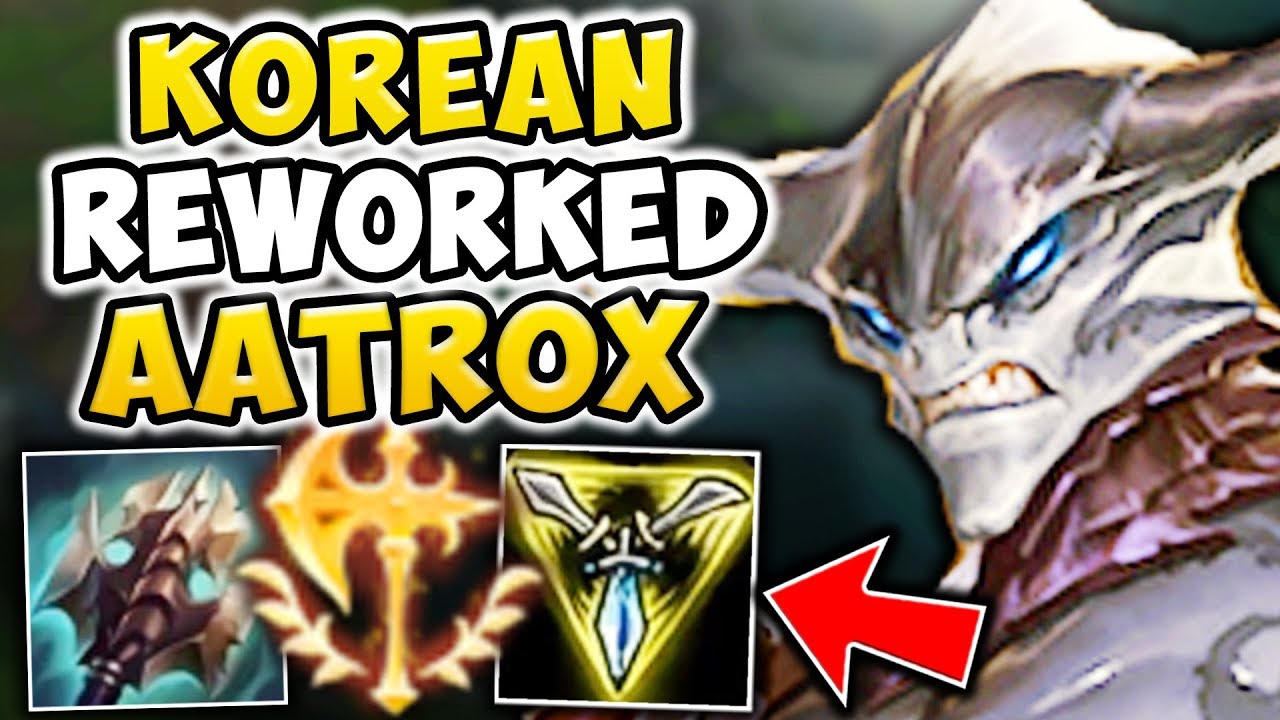 THIS REWORKED AATROX BRUISER BUILD CAN LEGIT 1V9! S8 AATROX REWORK GAMEPLAY - League of Legends