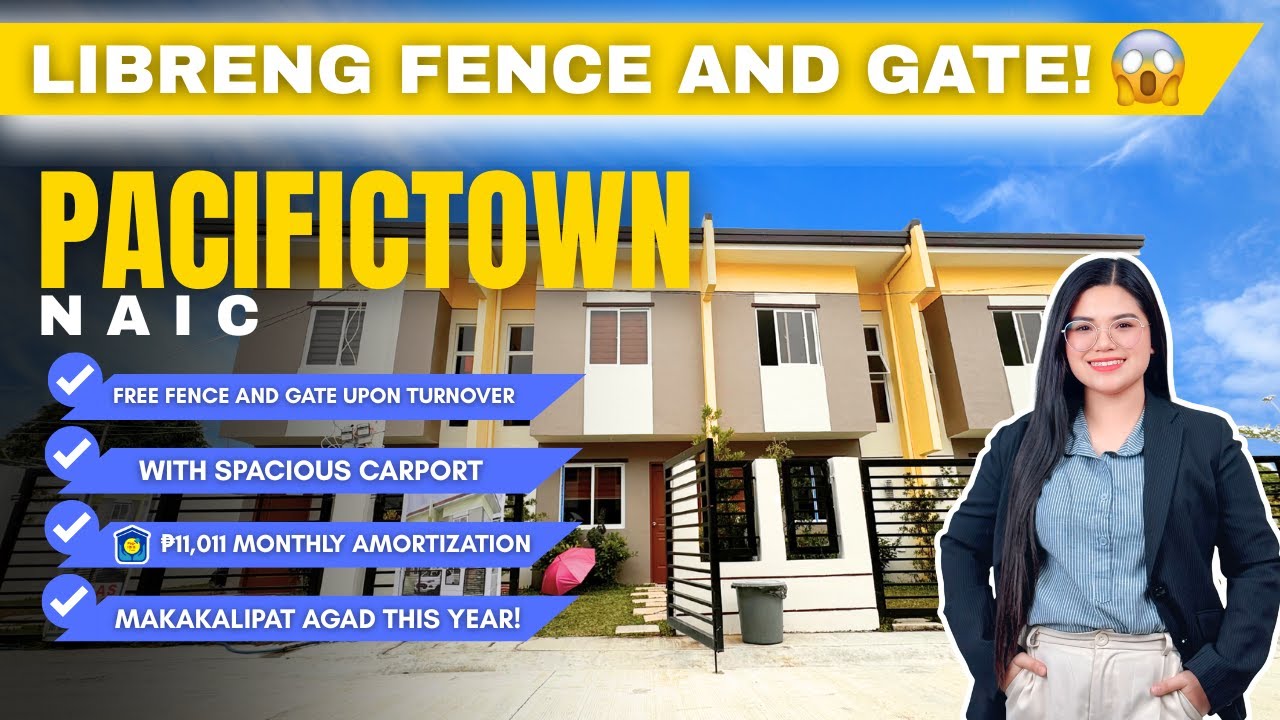 Affordable Townhouse in Naic Cavite with FREE Gate, Fence & Ceiling | Pacifictown House Tour