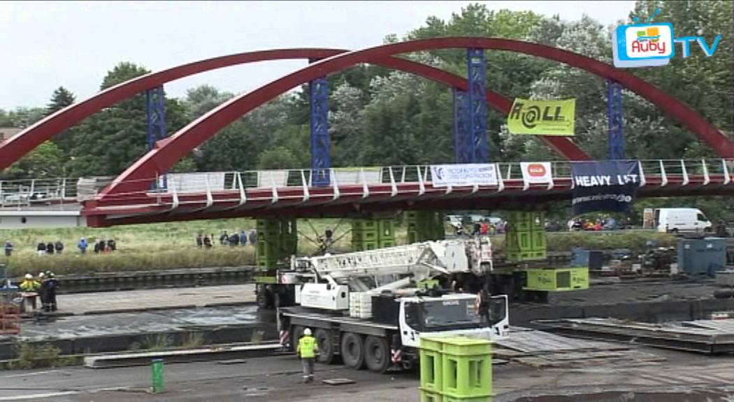 Le nouveau Pont d'Auby, juillet-sept. 2012