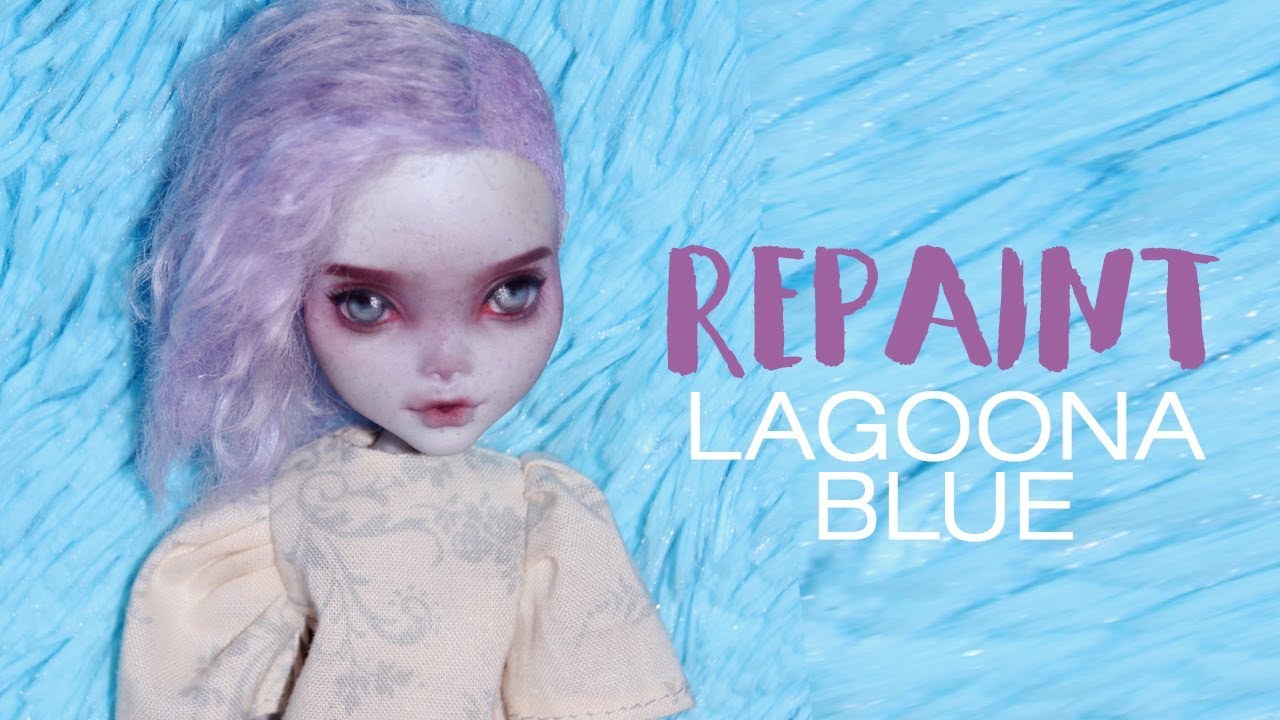 Monster High Lagoona Blue OOAK Doll Repaint