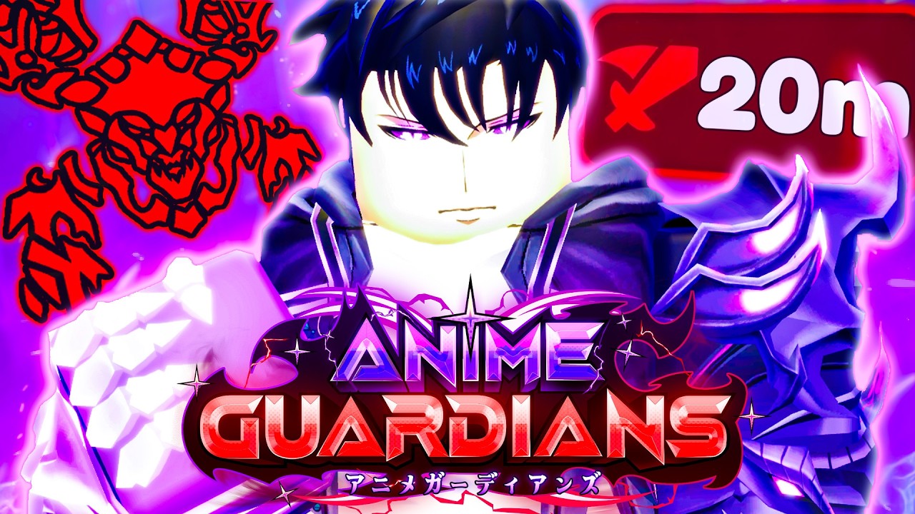 I Obtained The *NEW* 0.01% OVERPOWERED Sung Jinwoo In Anime Guardians Roblox!