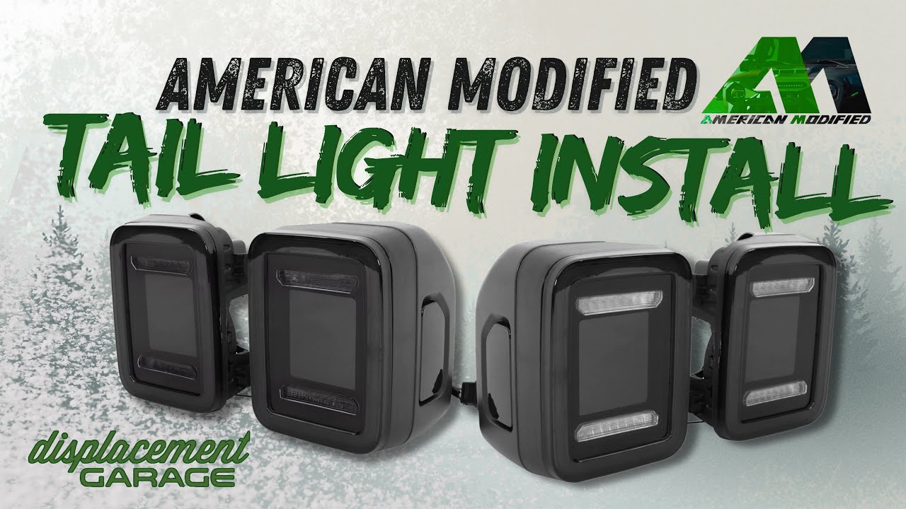 2025 Jeep Gladiator Aftermarket Tail Light Installation & Unboxing - American Modified