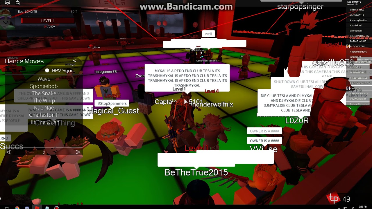 MASS RAID IN CLUB TESLA [HAIL COWCOW]