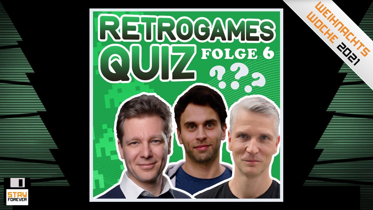 Das Retrogames-Quiz mit Fabian Käufer, Christian Schmidt, Gunnar Lott (Folge 6)