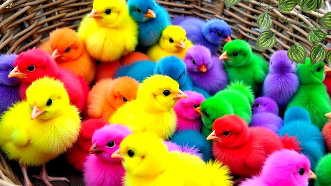 Tangkap Ayam Lucu, ayam warna warni, ayam rainbow, kelinci lucu, bebek lucu, ikan koi, Hewan Lucu 🐤