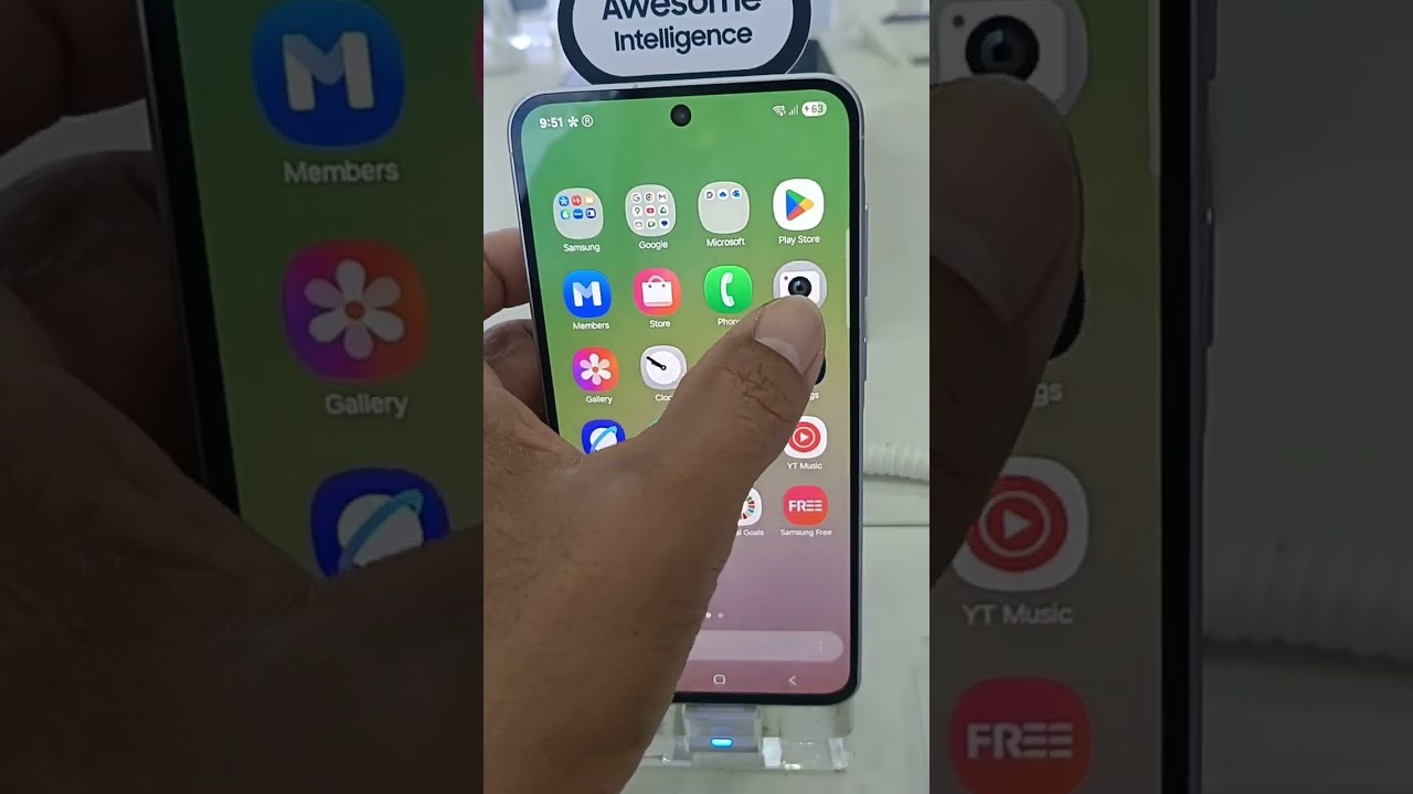 Samsung Galaxy A56 5G Front Camera 12mp HDR Low Noise #samsung