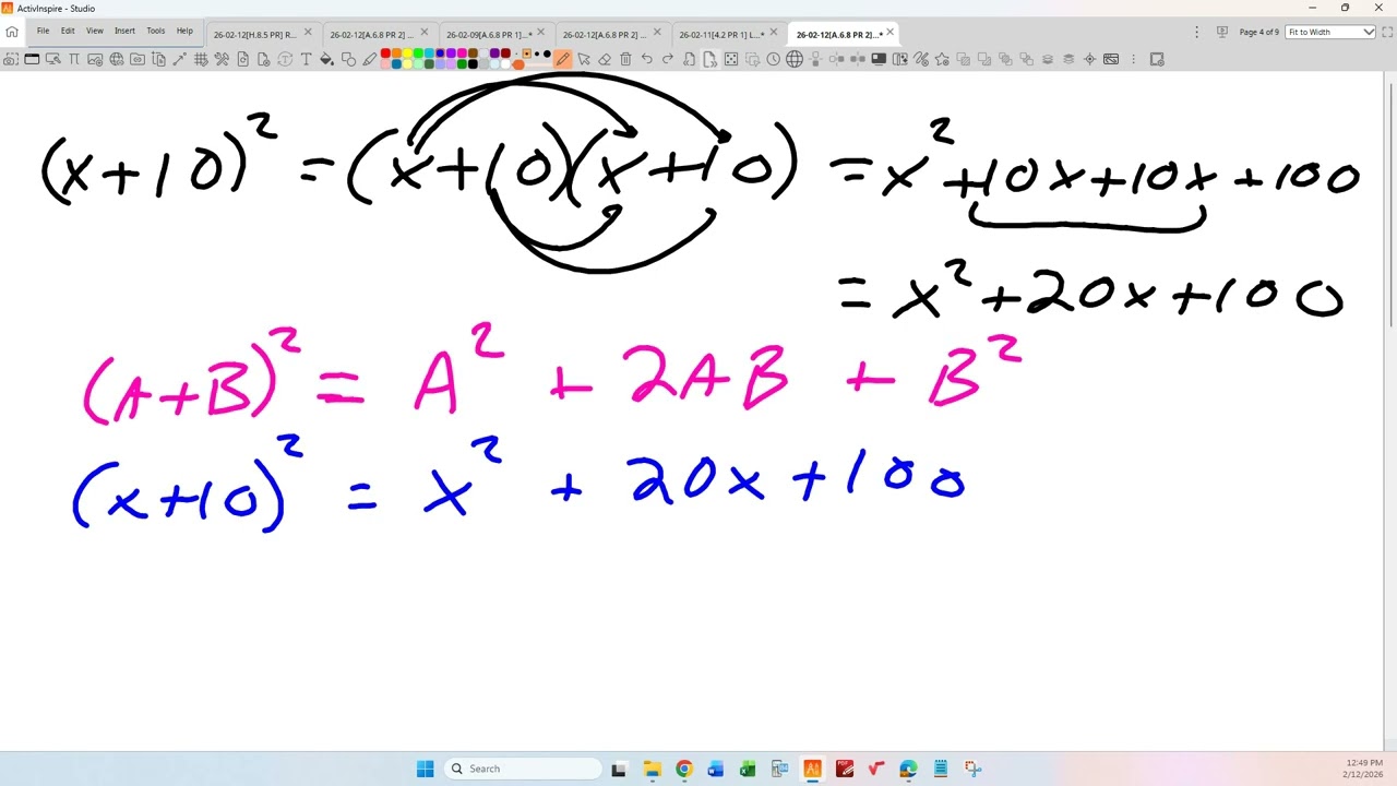 26-02-12[A.6.8 PR 2] more Applications of Polynomial Equations
