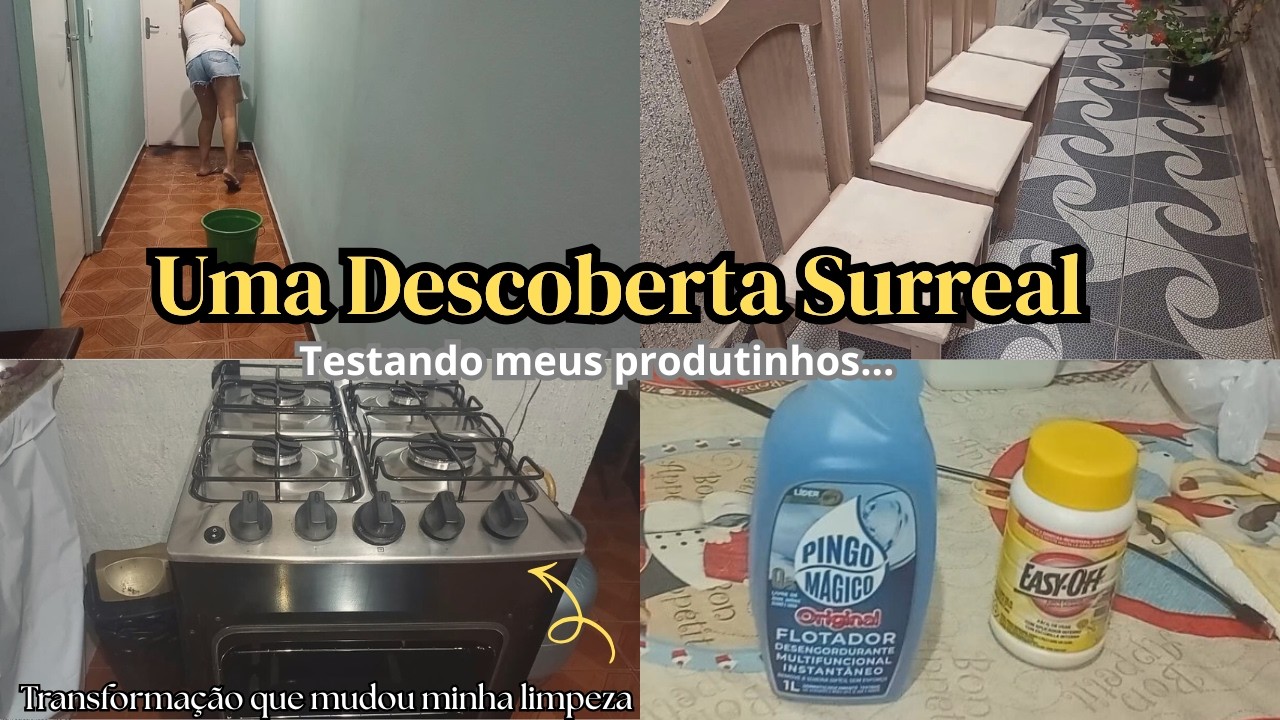 Testei meus produtos/ Dicas de milhões que transformou minha limpeza do fogão.
