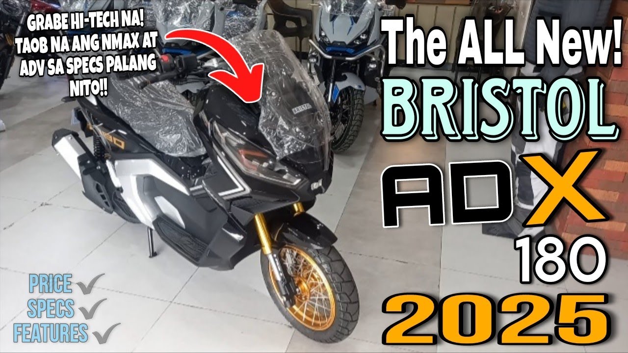 The ALL New Bristol ADX 180 (HI-TECH Version) 2025 | Bristol Motorcycle Review 2025