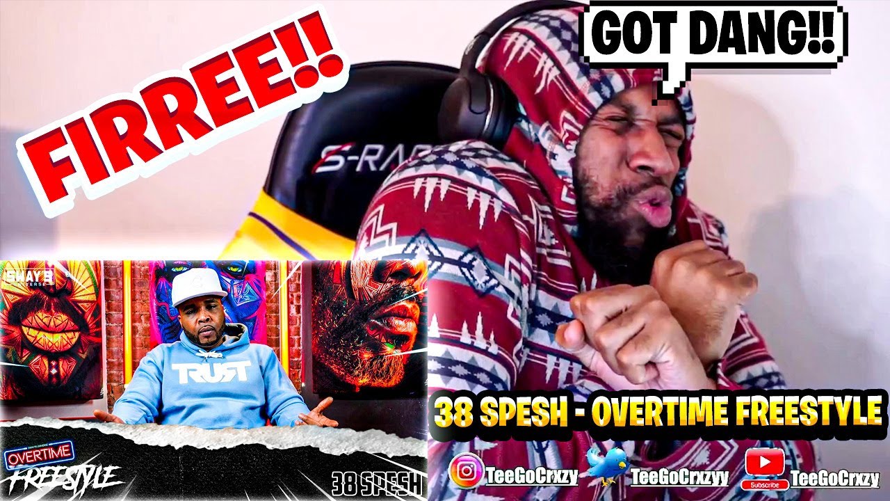 ОН БЫЛ ГЛУБОКИМ!!! 38 Spesh Freestyle | OVERTIME | ВСЕЛЕННАЯ SWAY (РЕАКЦИЯ)