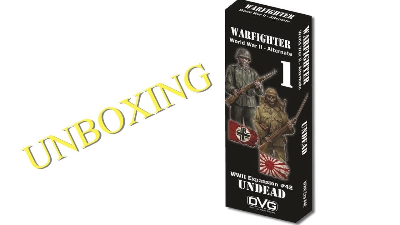 WARFIGHTER EXPANSION # 42 UNDEAD