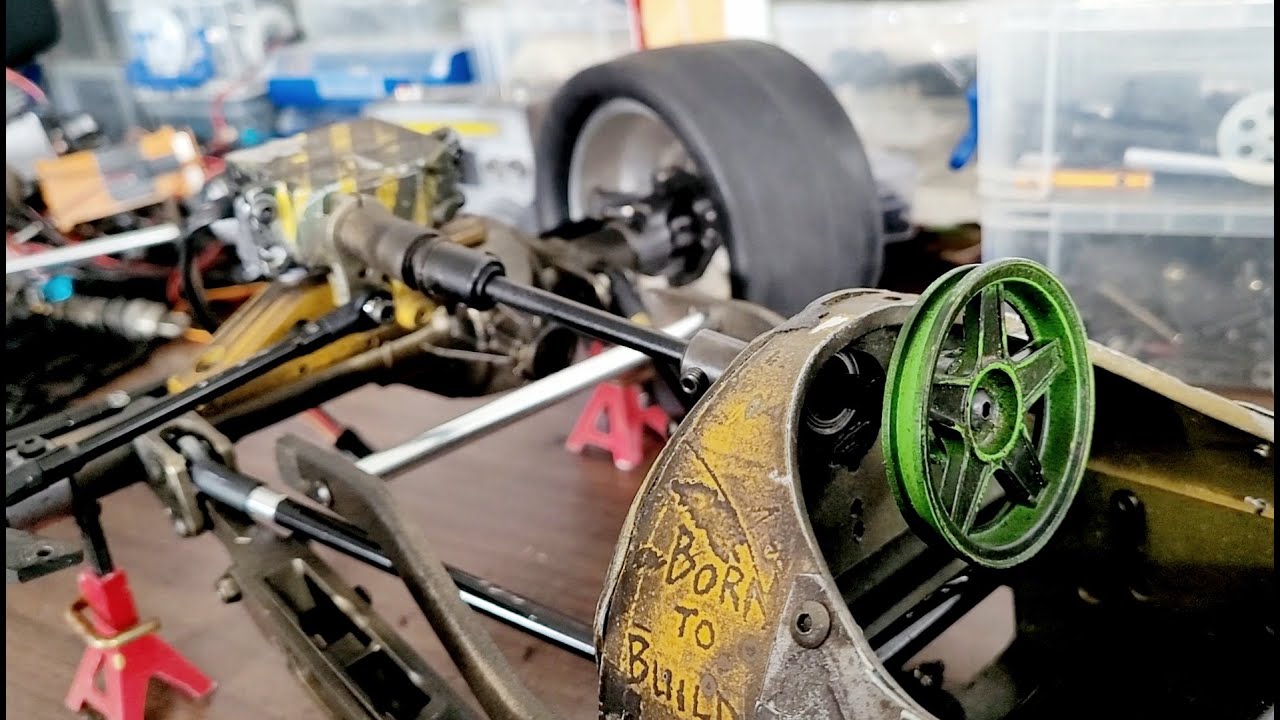 RACE CAR 2 In 1 Steering Rack Mod. RC Animatronics by Danny Huynh Creations.