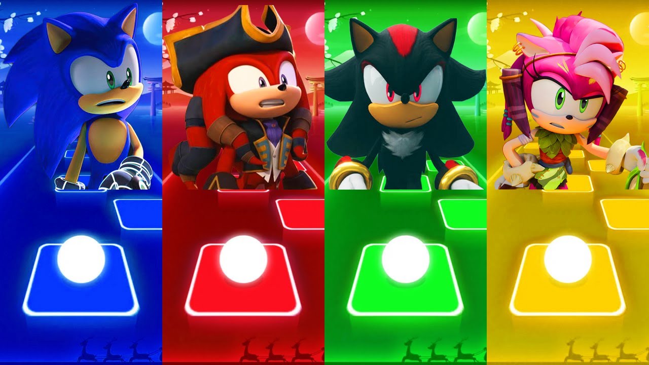 Sonic Prime 🔴 Knuckles 🔴 Shadow 🔴 Amy Rose | Coffin Dance Cover