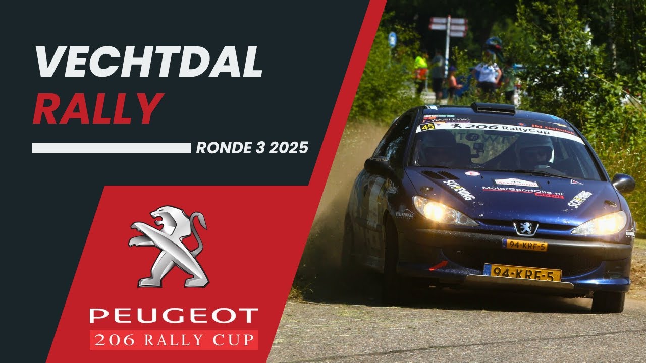 Peugeot 206 Rally Cup - Vechtdal Rally 2025