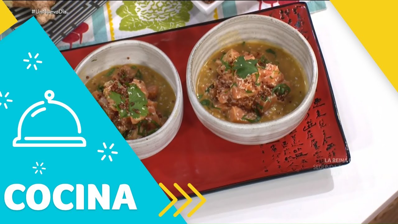 Recetas de cocina: Cómo un Ceviche Nikkei | Un Nuevo Día | Telemundo
