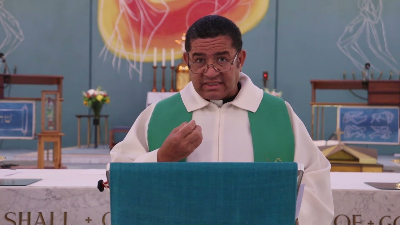 Sunday Mass - Liturgy Of The Word - Saint Charles Catholic Church   Fr Tony Daniels