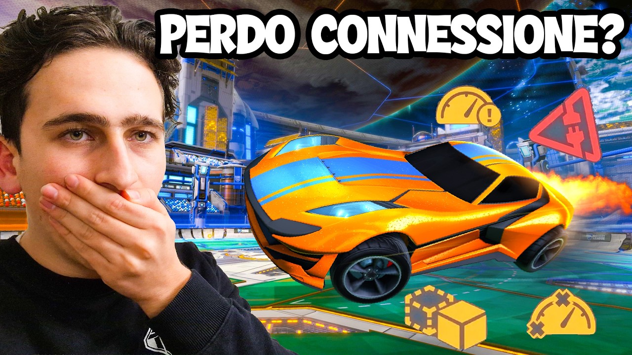 PERDO LA CONNESSIONE NELLA PARTITA PIÙ IMPORTANTE SU ROCKET LEAGUE