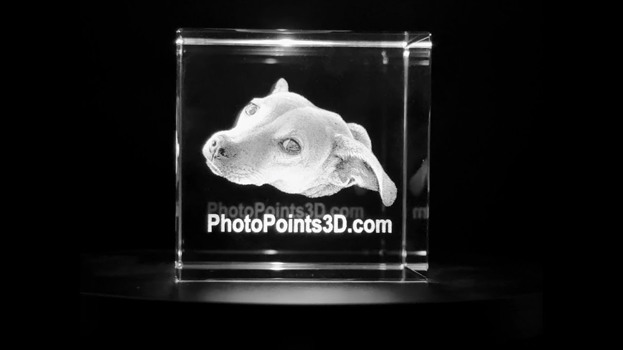 PhotoPoints3D Actual Crystal Example Commarker XE12W