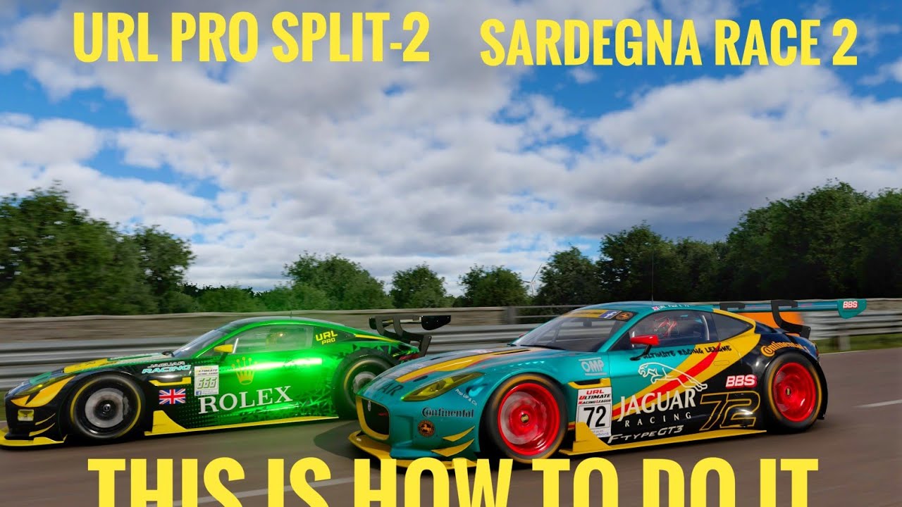 GT7, URL, Sunday championship Pro Split  2 round 2 Sardegna race 2