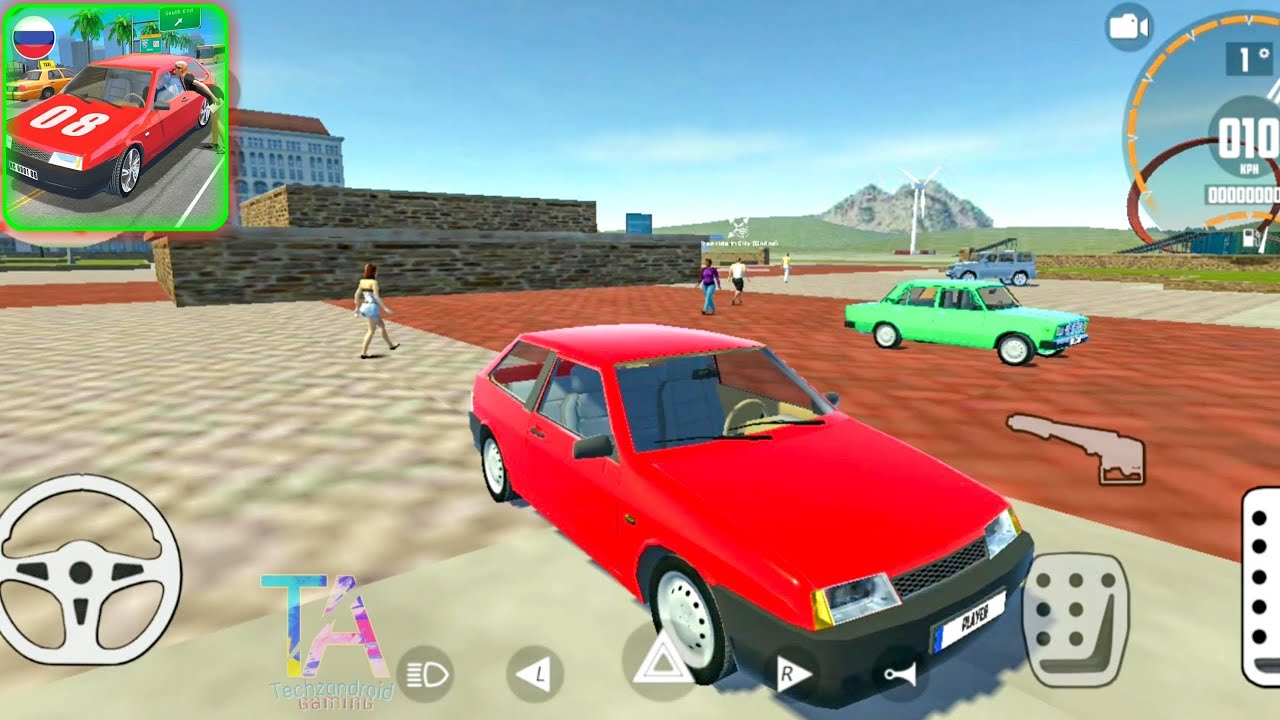 Russian Cars Simulator - Driving Russian Cars - Car Games Android Gameplay