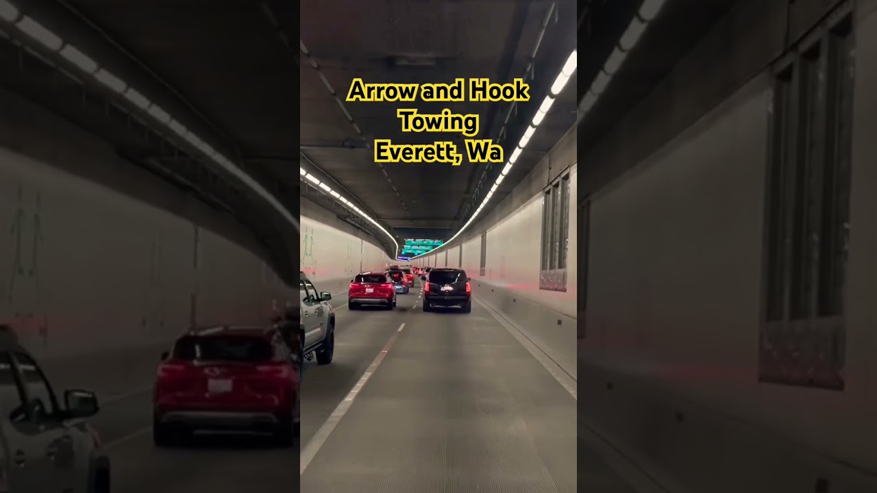 Seattle traffic! ￼ #everetttowing #towingservice #arrowandhooktowing