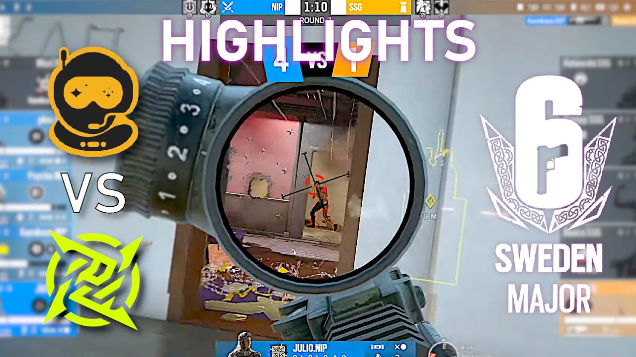 SSG vs NIP - HIGHLIGHTS - Quarterfinals - Sweden Major 2021 - R6 Esport