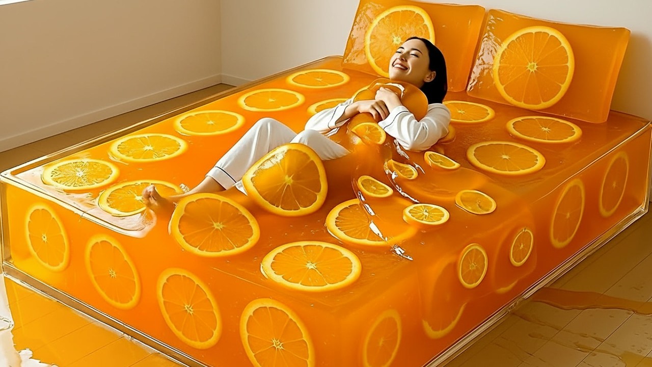 Which Fantasy Bed Would You Sleep On? 🍊🛌✨| Unreal Satisfying Oddly Asmr Experience