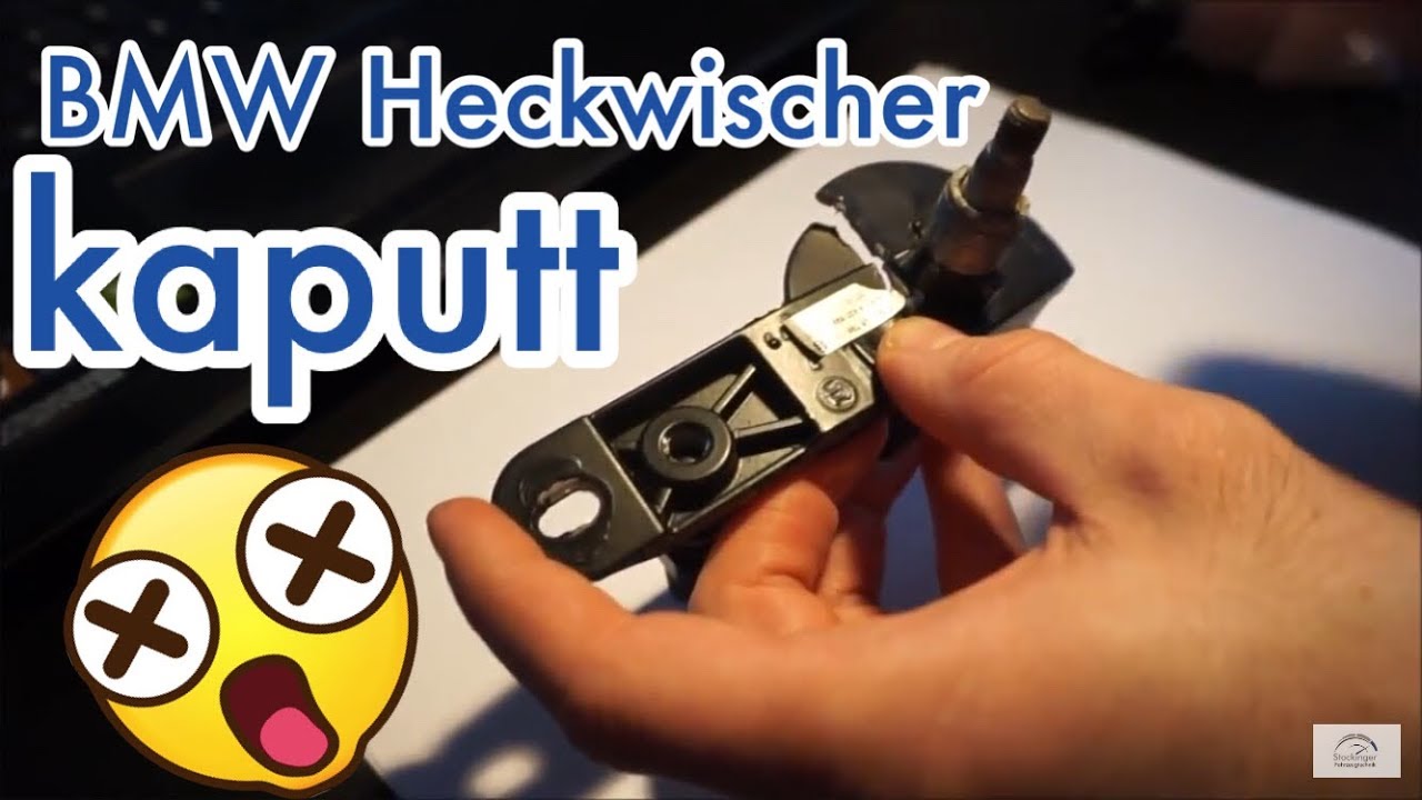 BMW Touring Modelle E91 E46... |Heckwischer geht nicht ?!  Wischachslager defekt|