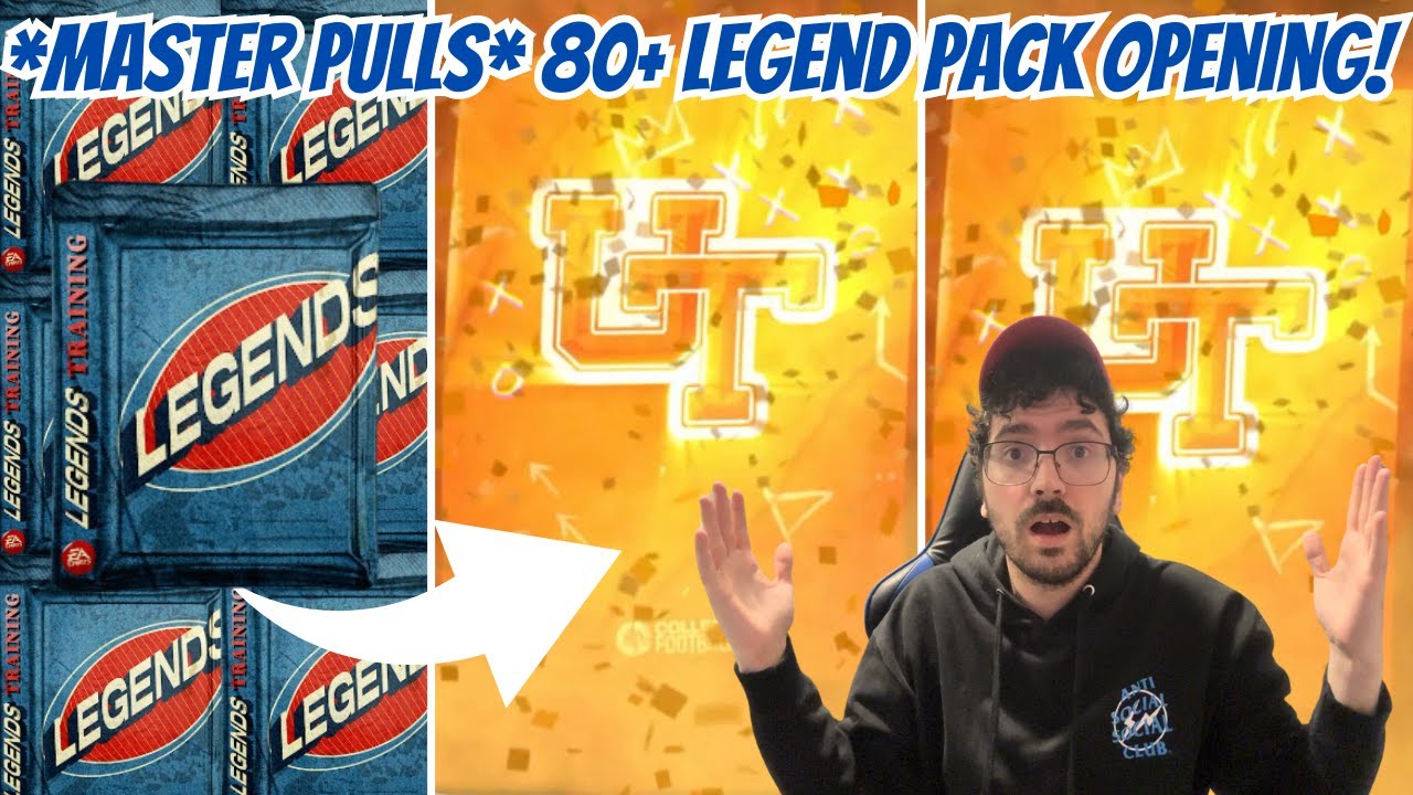 *MASTER PULLS* 80+ LEGEND PACK OPENING IN CFB 25!! THESE ARE NICE!!