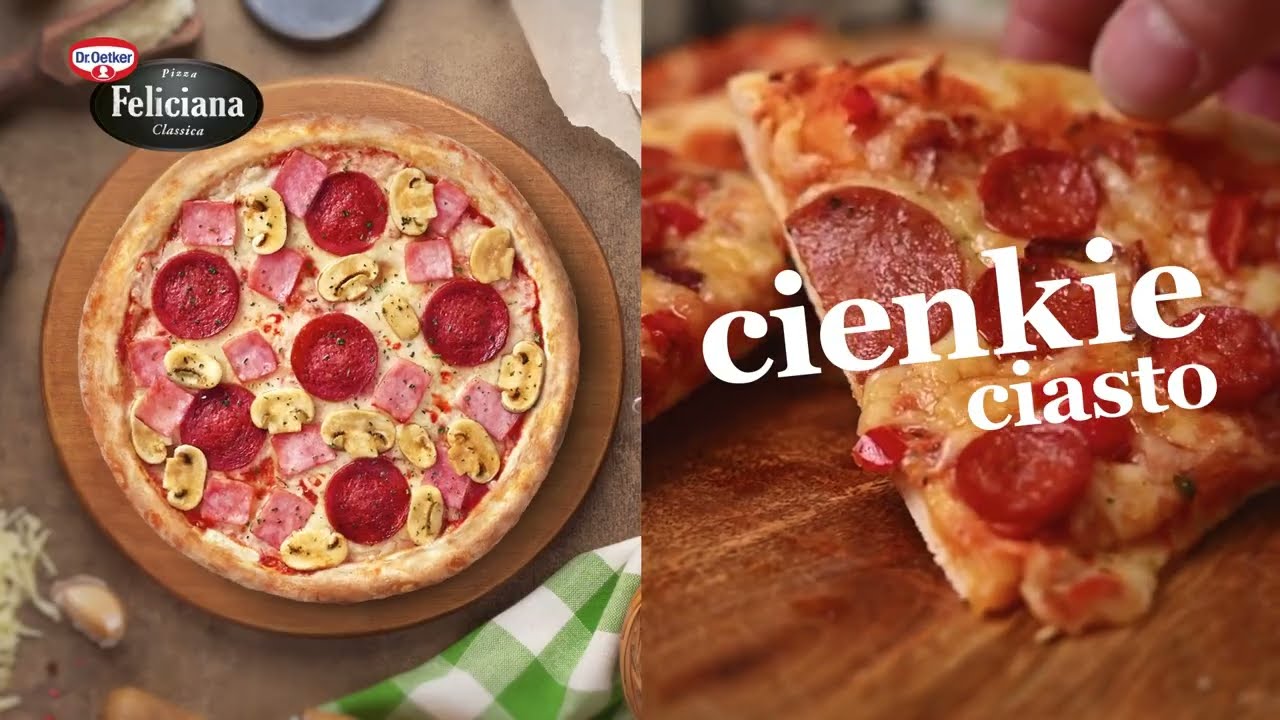 Feliciana - pizza we włoskim stylu, od ręki. Sprawdź! | Dr. Oetker