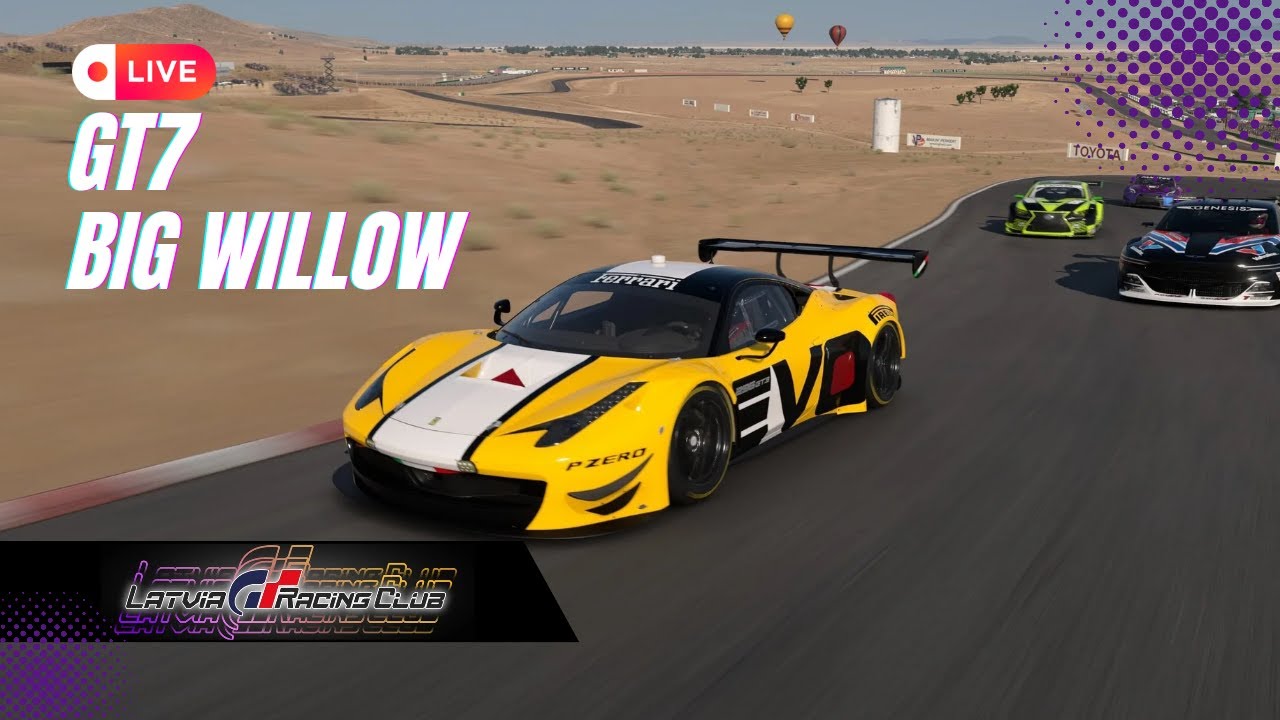 Race Night, GT7 GR3, Big Willow