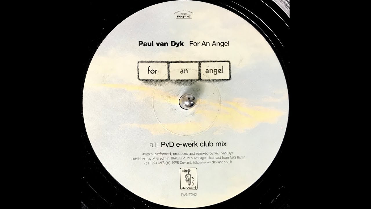 Paul Van Dyk - For An Angel (PvD E-Werk Club Mix) (1998)