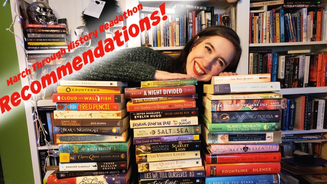 March Through History Readathon Book Recommendations