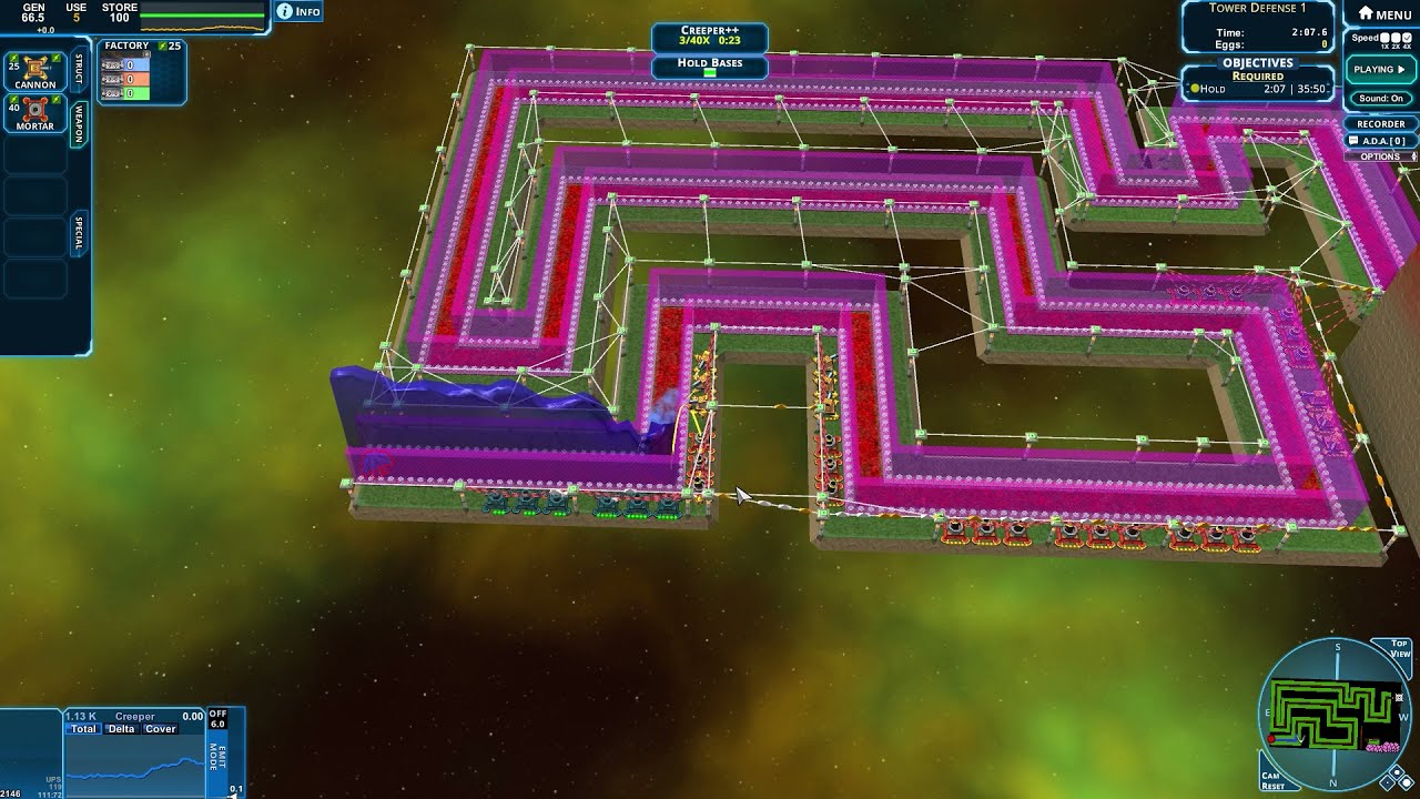 Tower Defense 1 by Danu - Creeper World 4