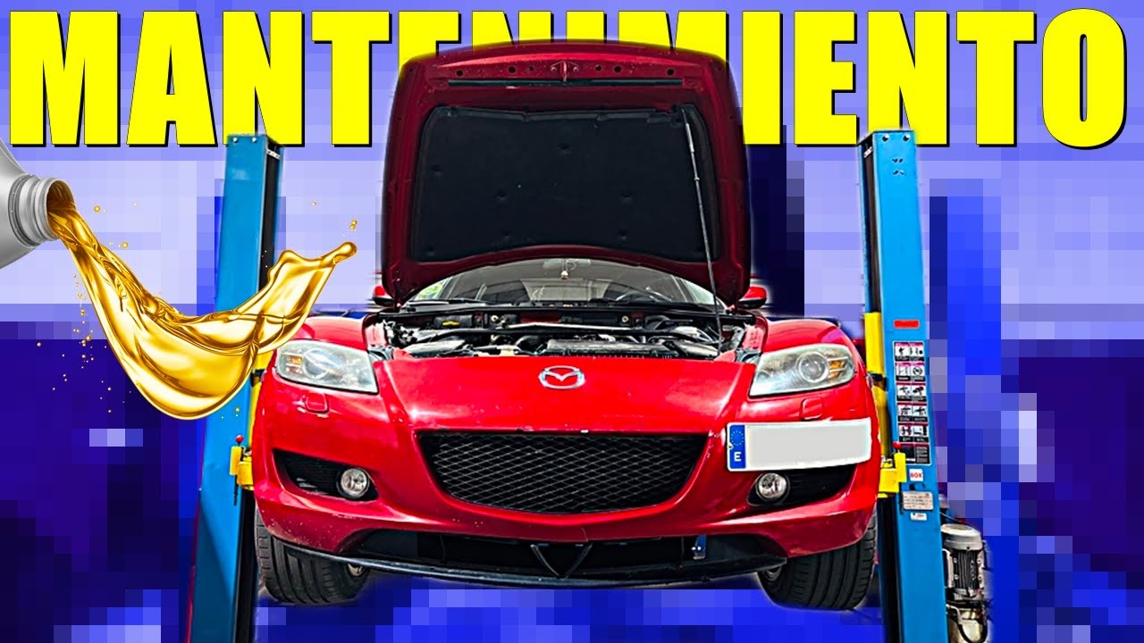 🛢️Encuentro SORPRESAS revisando los BAJOS y cambio ACEITE + FILTROS | MAZDA RX-8✅