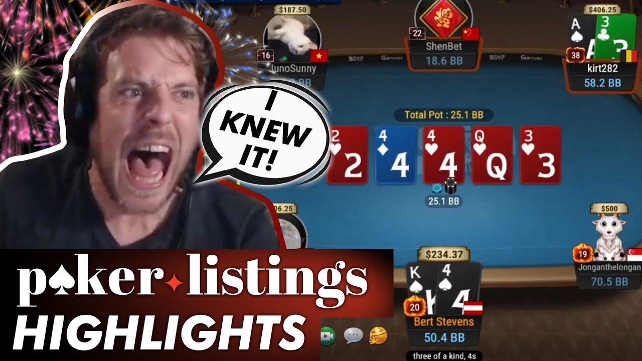 The Return of GirafGanger7! Online Poker Highlights!