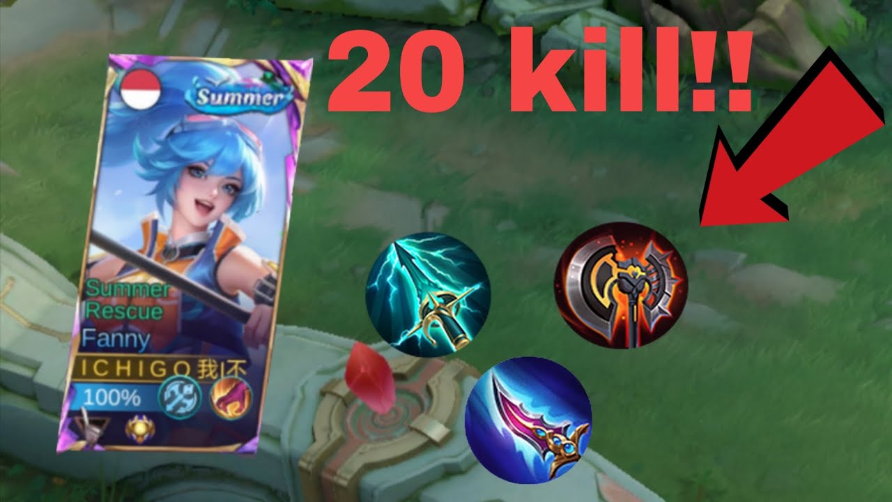 20 kill !! Gameplay fanny pemula, di rank mytick