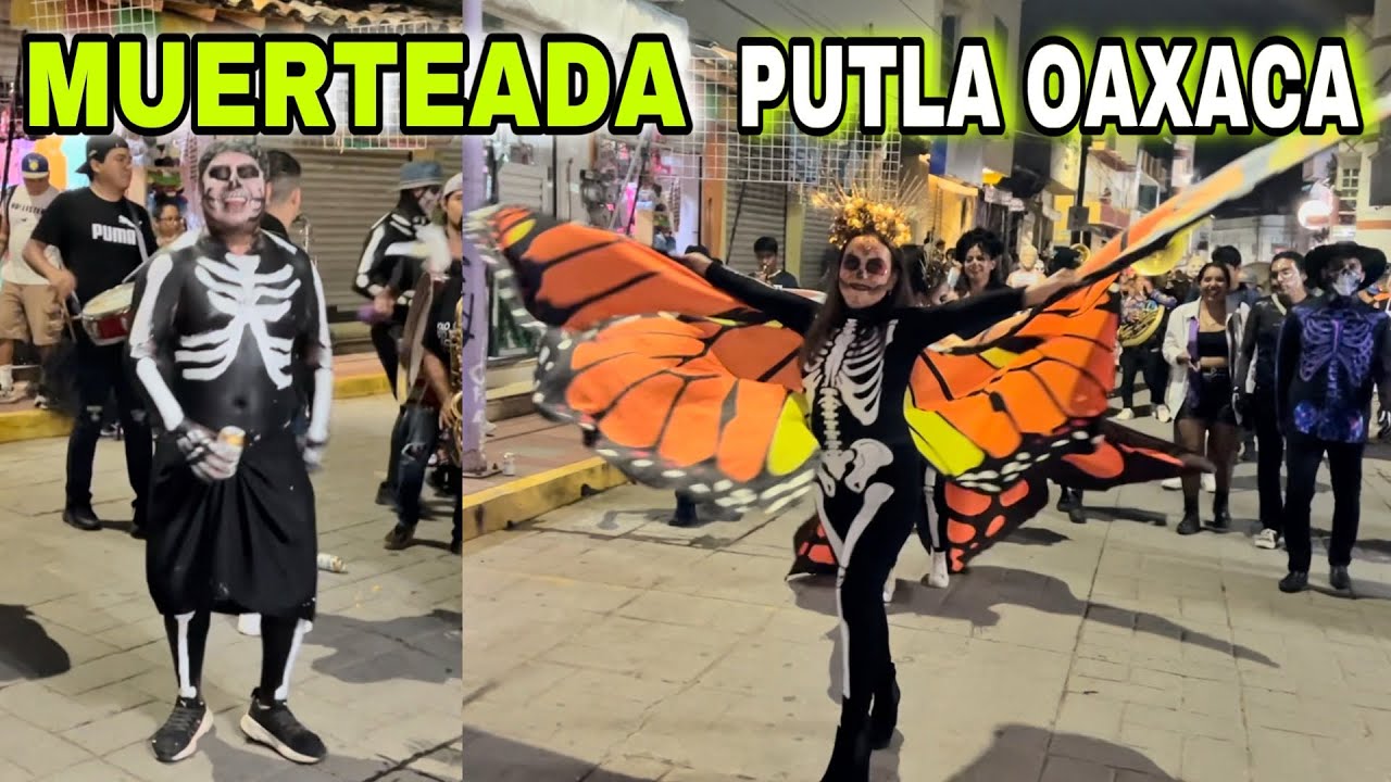 Así es una MUERTEADA en Putla Oaxaca