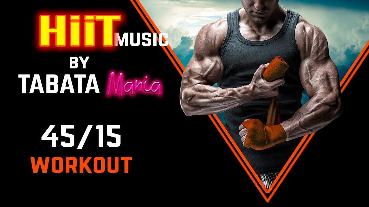 HiiT 45/15 song - с тренером - HiiT workout Music by TABATAMANIA