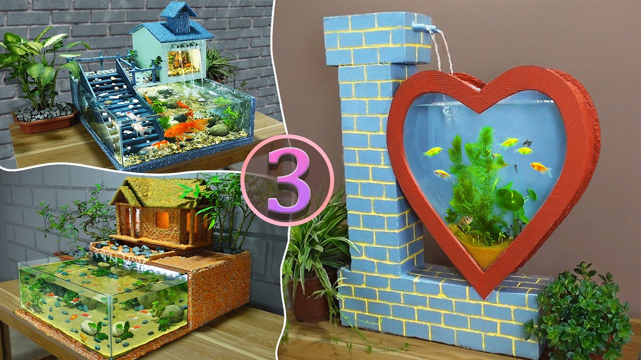 3 Most Beautiful Fish Tank Ideas For Your Home - Diy Decor