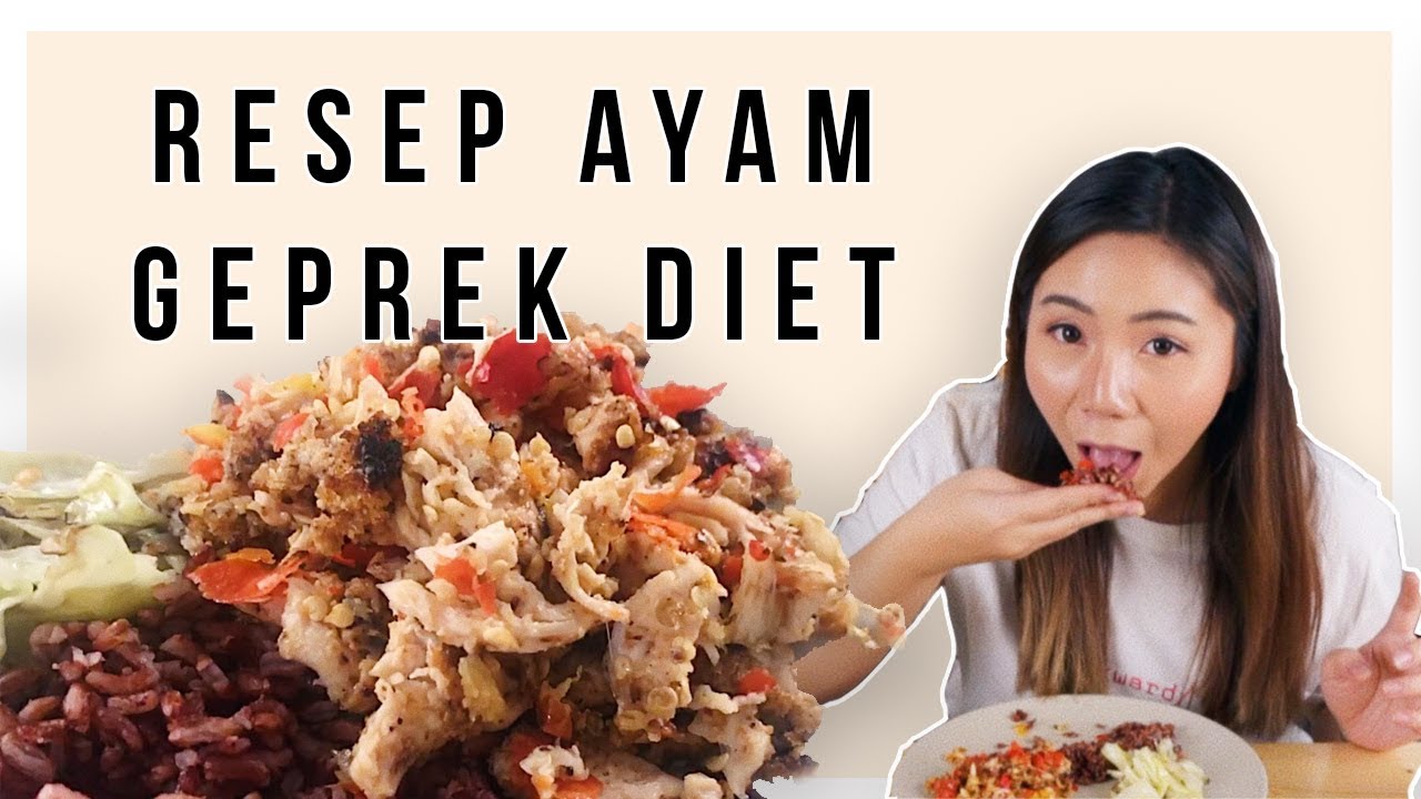 RESEP AYAM GEPREK DIET