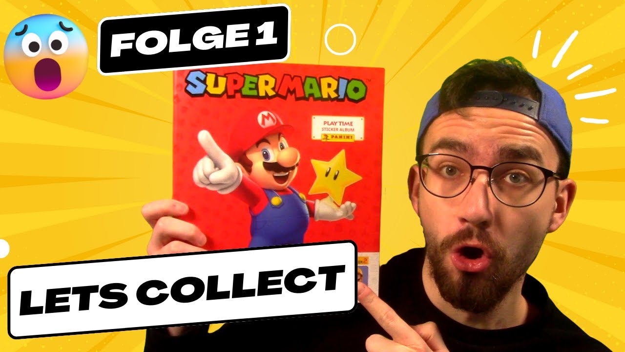 LETS COLLECT: PANINI SUPER MARIO STICKER 😱🔥 #1